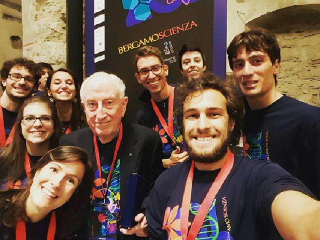 selfie bergamoscienza 2015