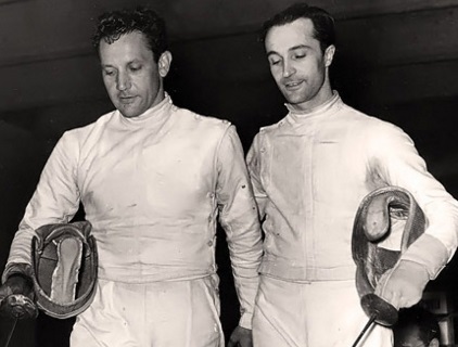 03_Nostini ed Edoardo Mangiarotti, Monaco 1951