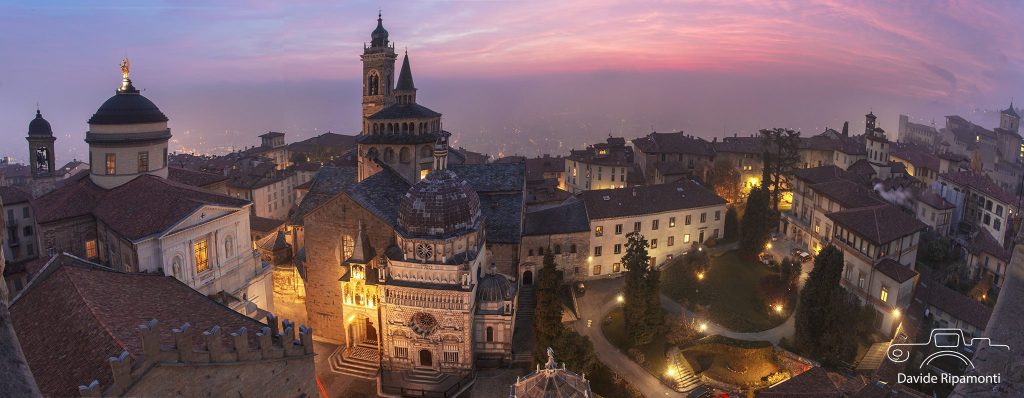 Bergamo al tramonto – Davide Ripamonti