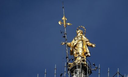 La Madonnina sul tetto di Allianz Tranquilli, è una cosa bella