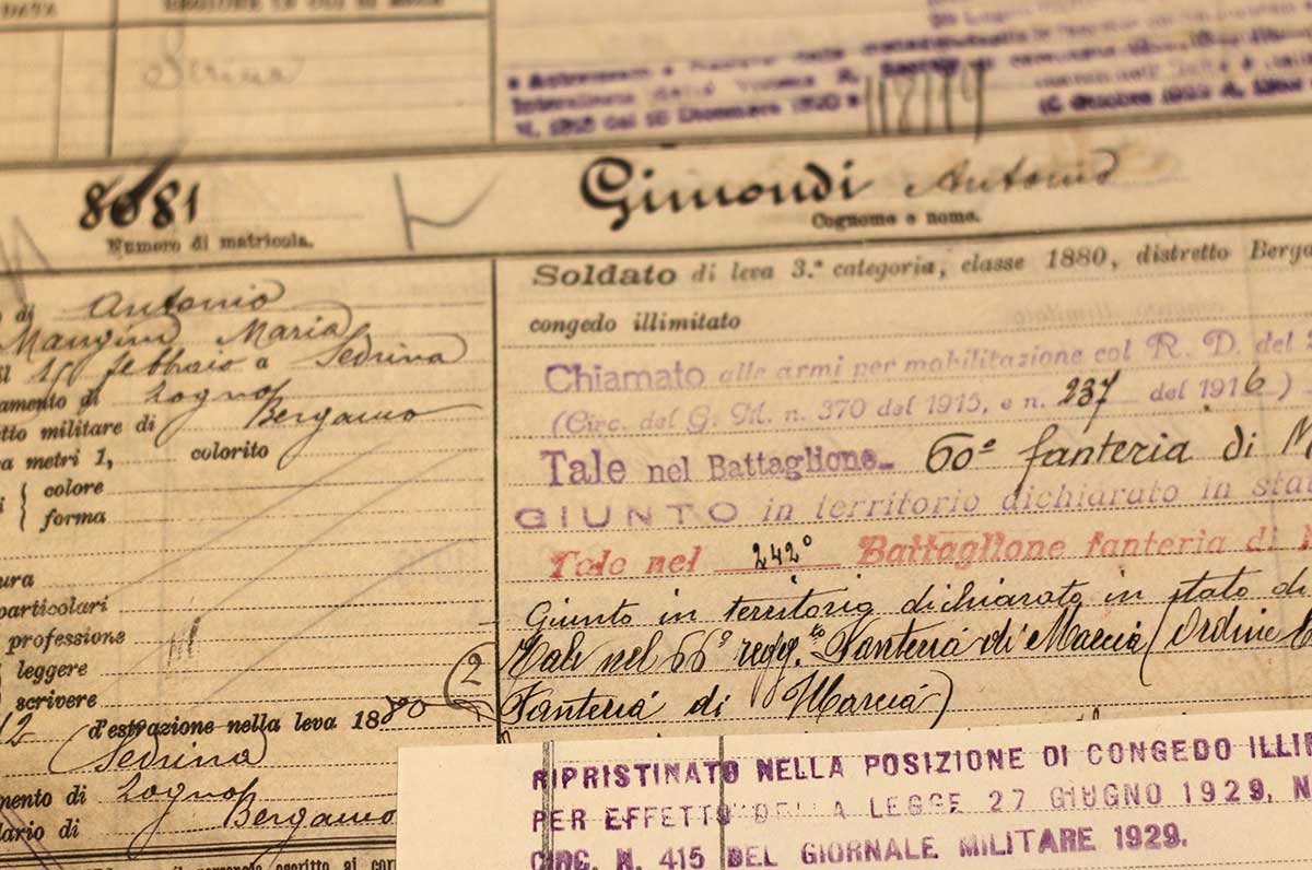 La Grande Guerra a Bergamo Una mostra per rivivere quel tempo