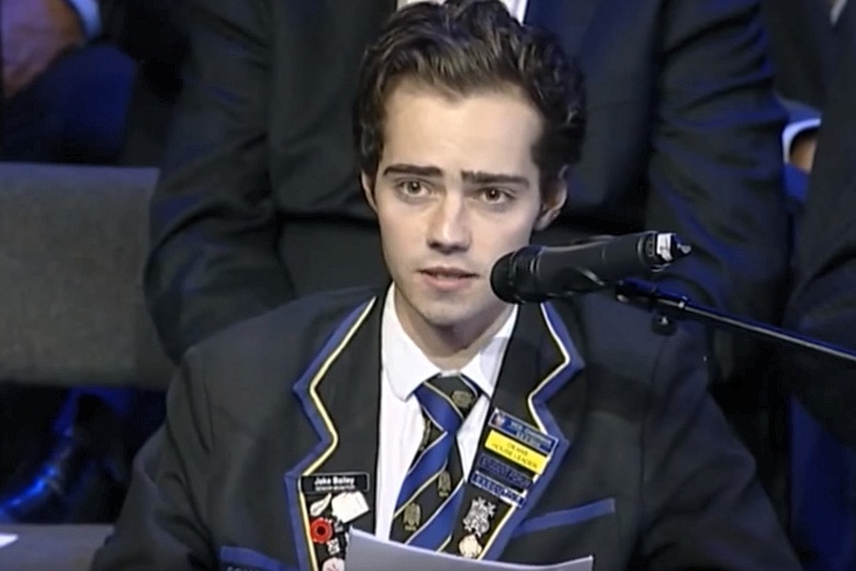 «Siate gentili, siate riconoscenti» Il testamento di Jake, 18 anni