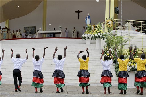 APTOPIX Kenya Pope Africa
