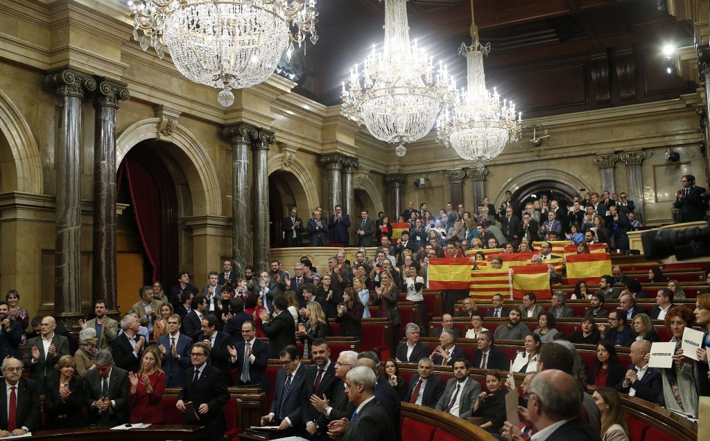 APTOPIX Spain Catalonia Independence