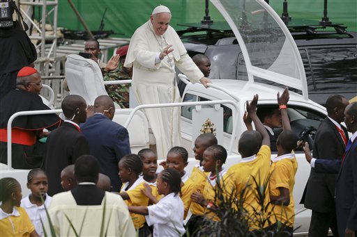 Africa Pope Kenya