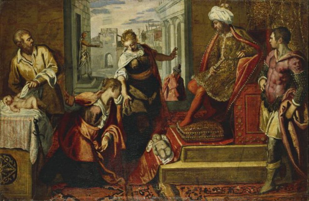 Giudizio di Salomone del Tintoretto