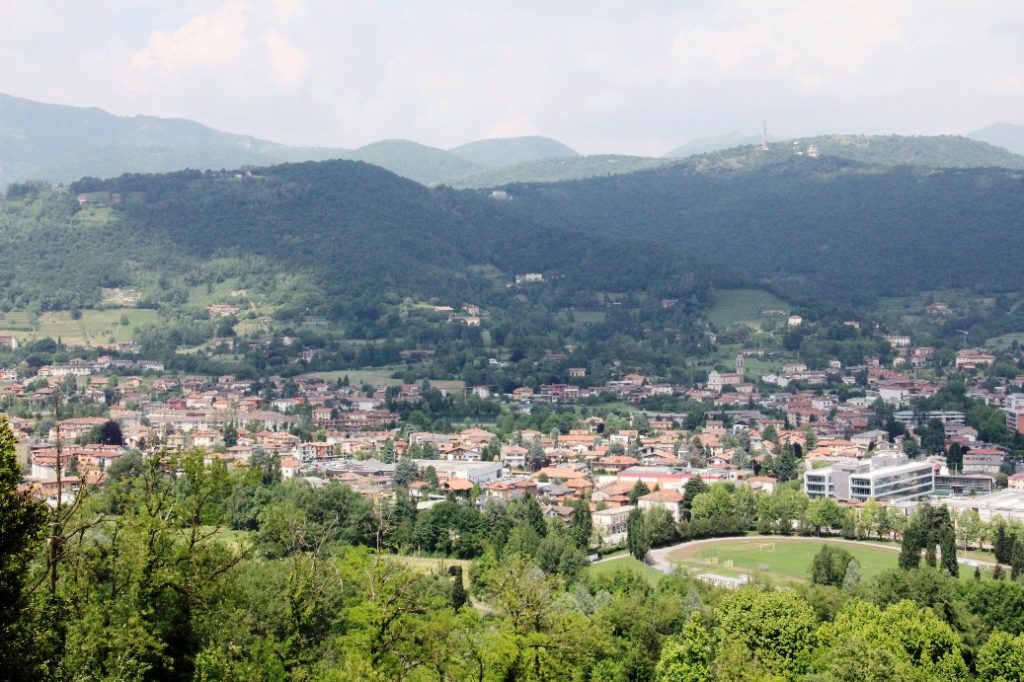 Vista dalla Rocca, lato est