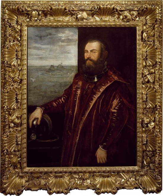 Ritratto di ammiraglio veneziano di Tintoretto