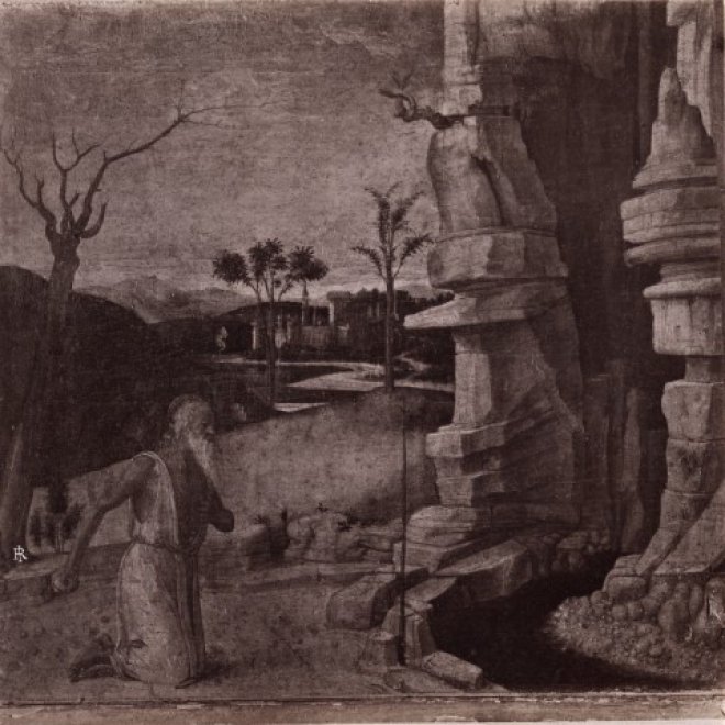 San Gerolamo penitente di Jacopo Bellini