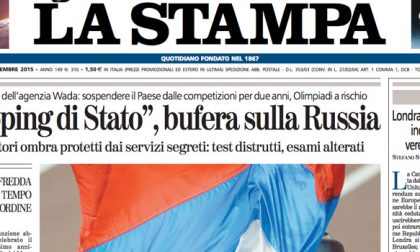 Le prime pagine dei giornali martedì 10 novembre 2015
