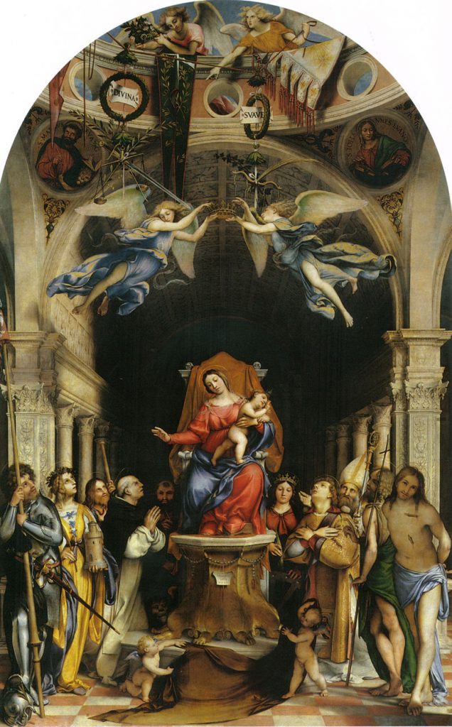 01_Pala Martinengo, Lorenzo Lotto, Chiesa dei Santi Bartolomeo e Stefano
