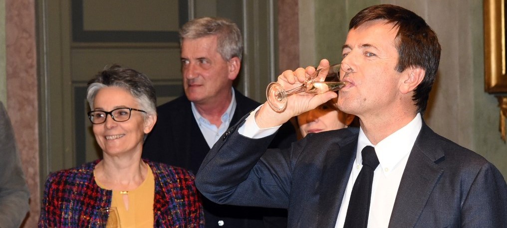 Tempo di auguri a Palazzo Frizzoni E Gori elenca i propositi del 2016