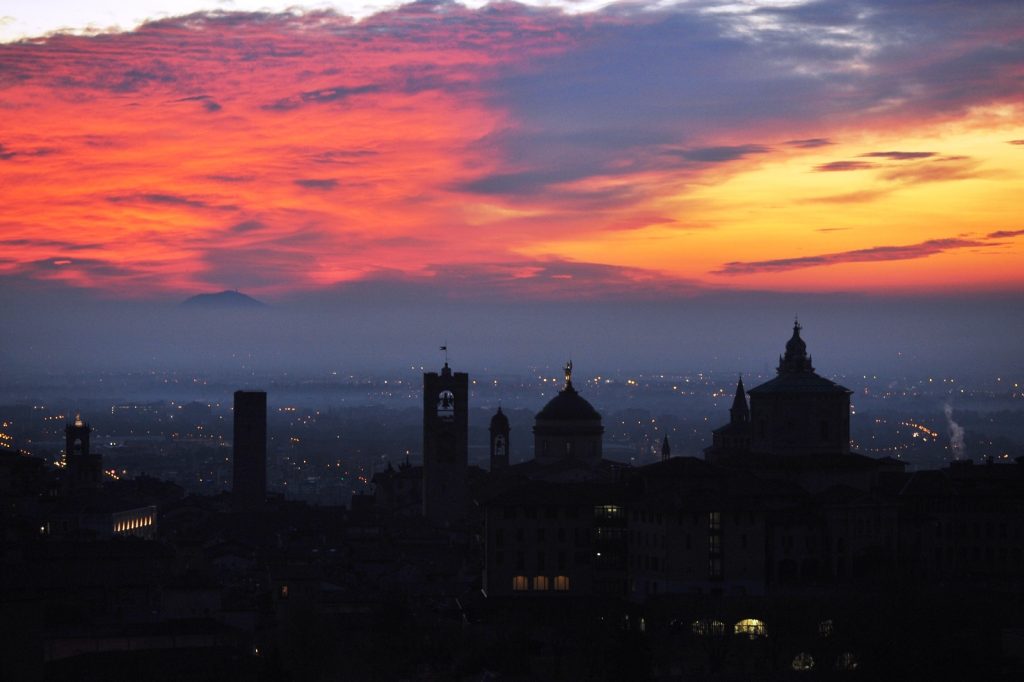 Bergamo all’alba – Demis Milesi
