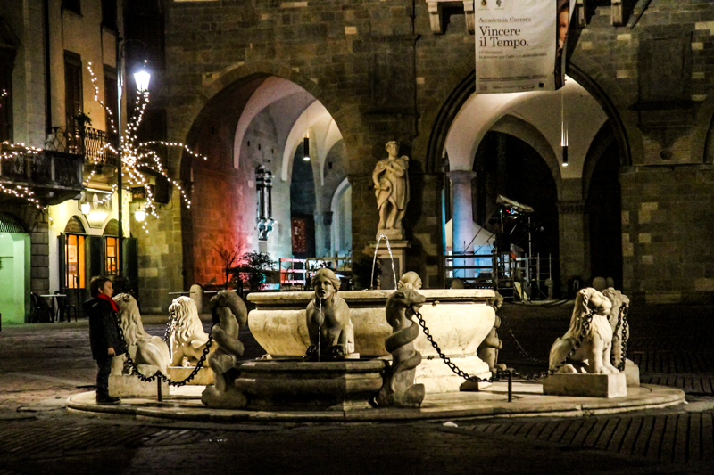 La Rigoni di Asiago finanzierà il restauro della fontana del Contarini, in Piazza Vecchia