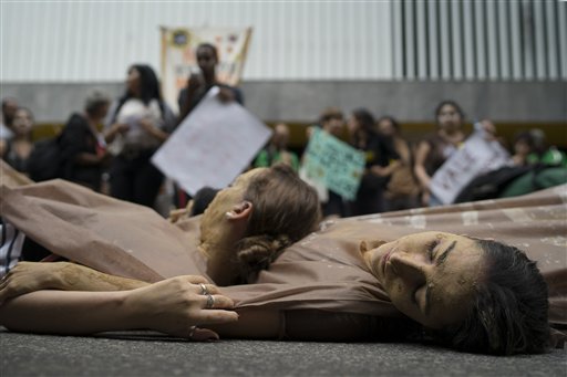 Brazil Mine Protest