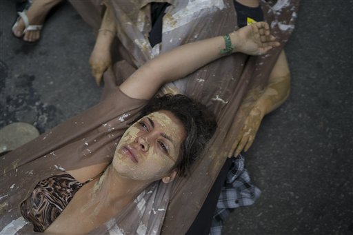 Brazil Mine Protest