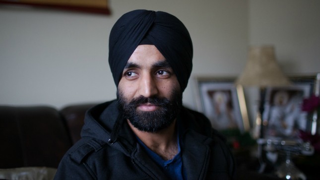 Il primo soldato americano con tanto di barba e turbante