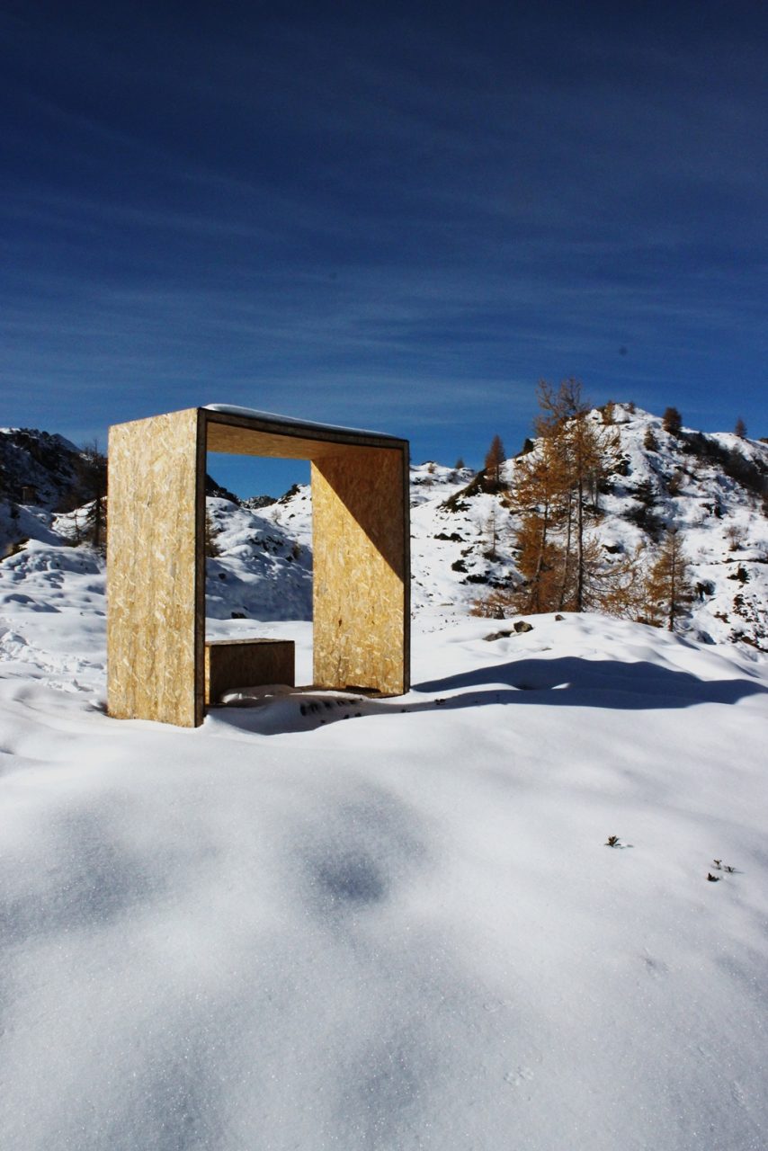L’arte sui sentieri di montagna Le 7 opere in mostra al Polaresco