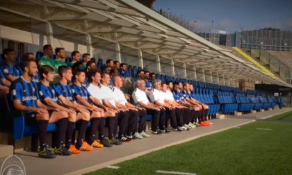 L'Atalanta si fa bella per la foto Ecco il video del backstage