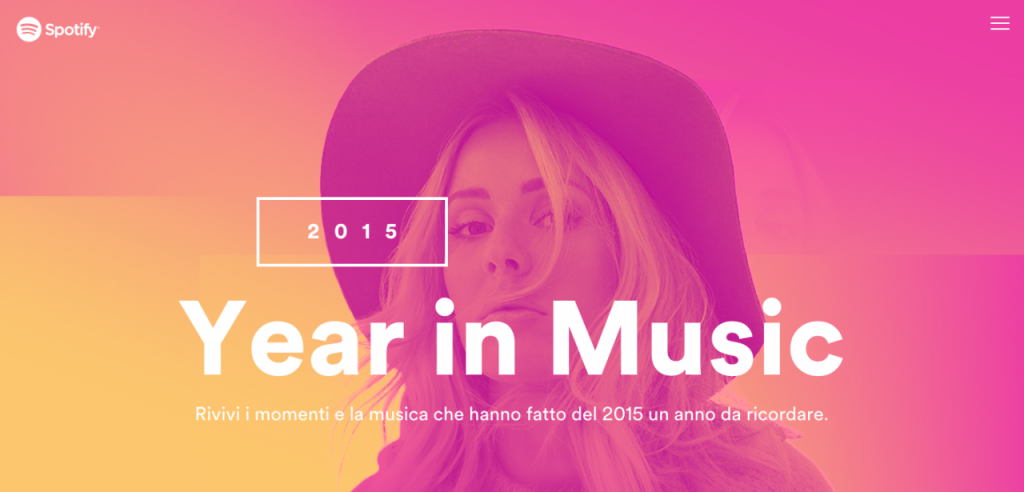 Un anno in musica con Spotify (le canzoni del 2015 in Italia)