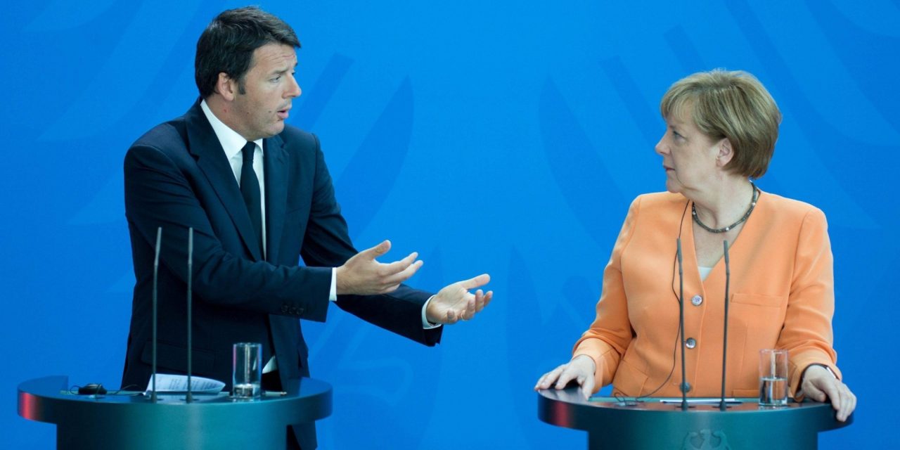 L’Italia ora fa la voce grossa Ma la Germania non ci sente