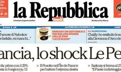 Le prime pagine dei giornali lunedì 7 dicembre 2015