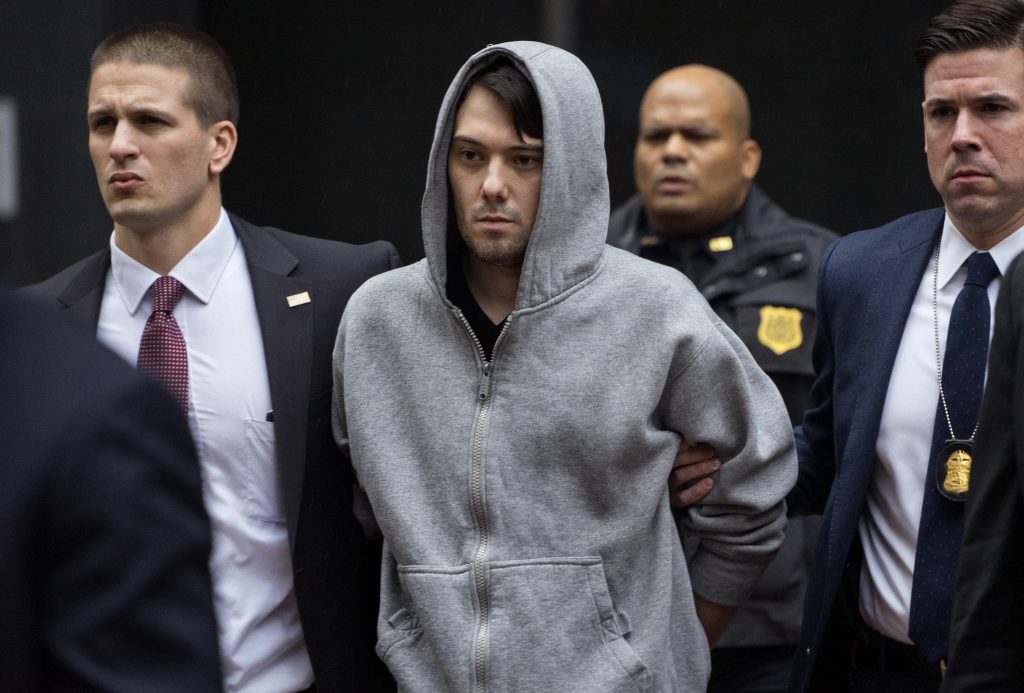 Usa: arrestato Martin Shkreli, ex manager hedge fund