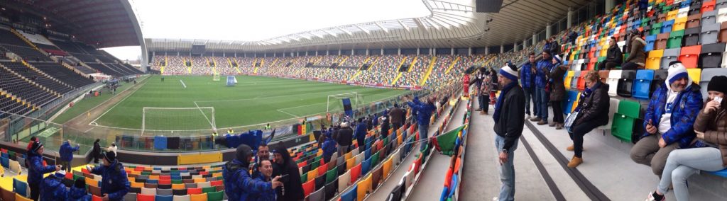 Udinese-Atalanta, tifosi atalantini