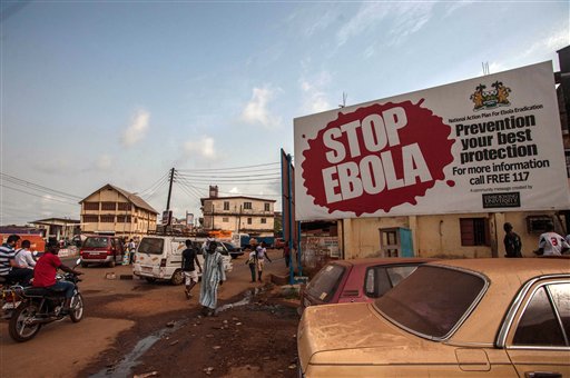 APTOPIX Sierra Leone Ebola