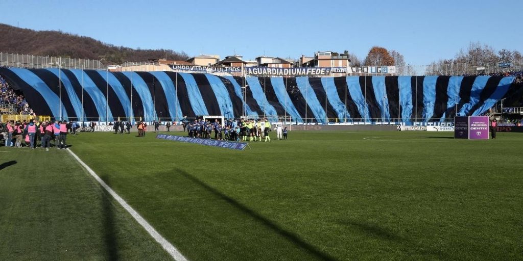 Atalanta-Inter bandierù