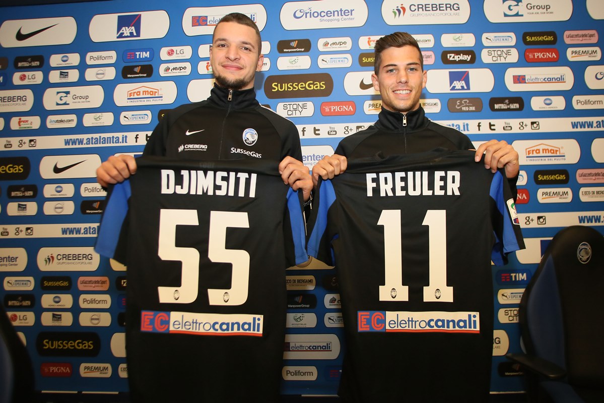 Presentati a Zingonia i due svizzeri Tutte le novità del calciomercato