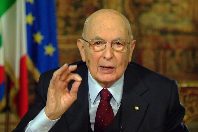 Giorgio Napolitano Presidente della Repubblica