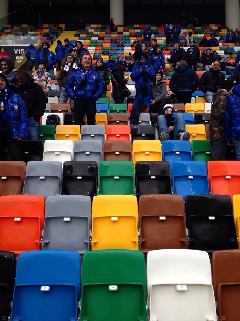 Udinese-Atalanta, tifosi atalantini