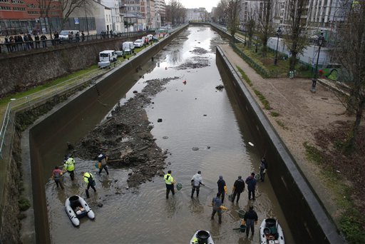 France Canal Draining