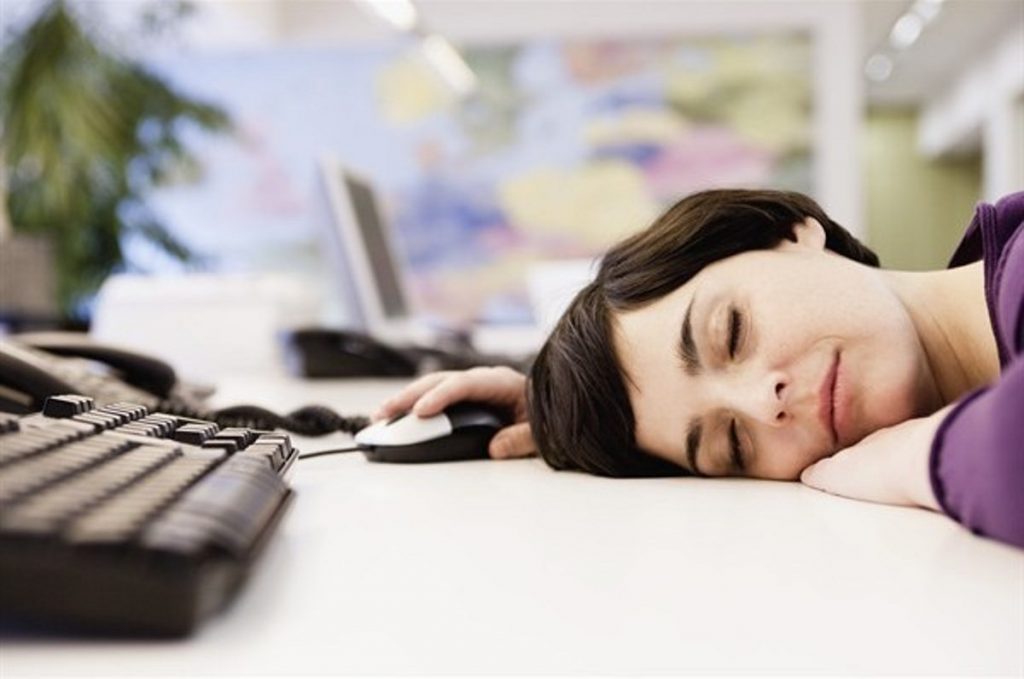 In ufficio ci si sveglia veramente solo poco prima dell’ora di pranzo