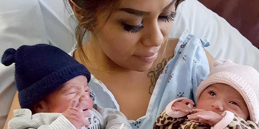 I due gemelli nati a Capodanno (Ma uno nel 2015, l’altro nel 2016)