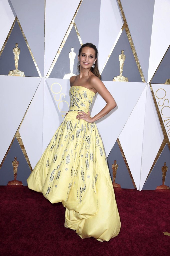 Alicia Vikander in Louis Vuitton