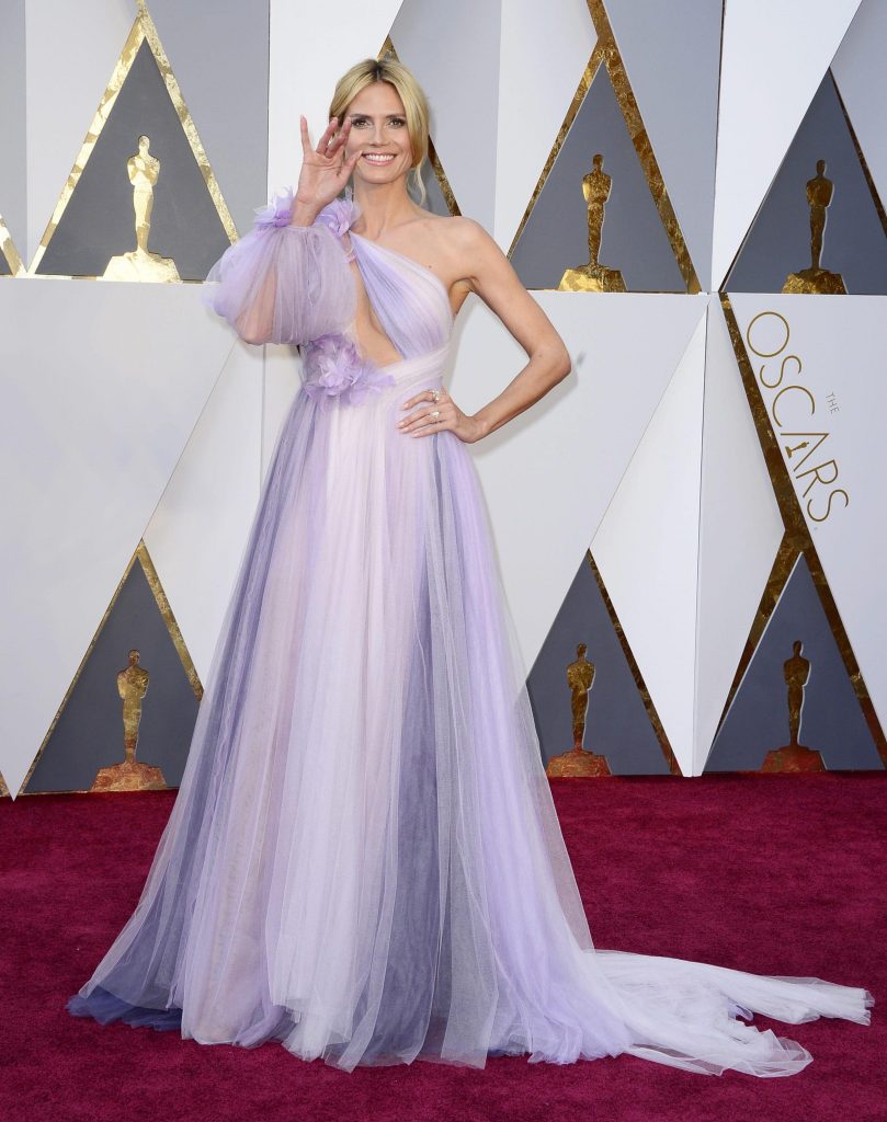 Heidi Klum in Versace