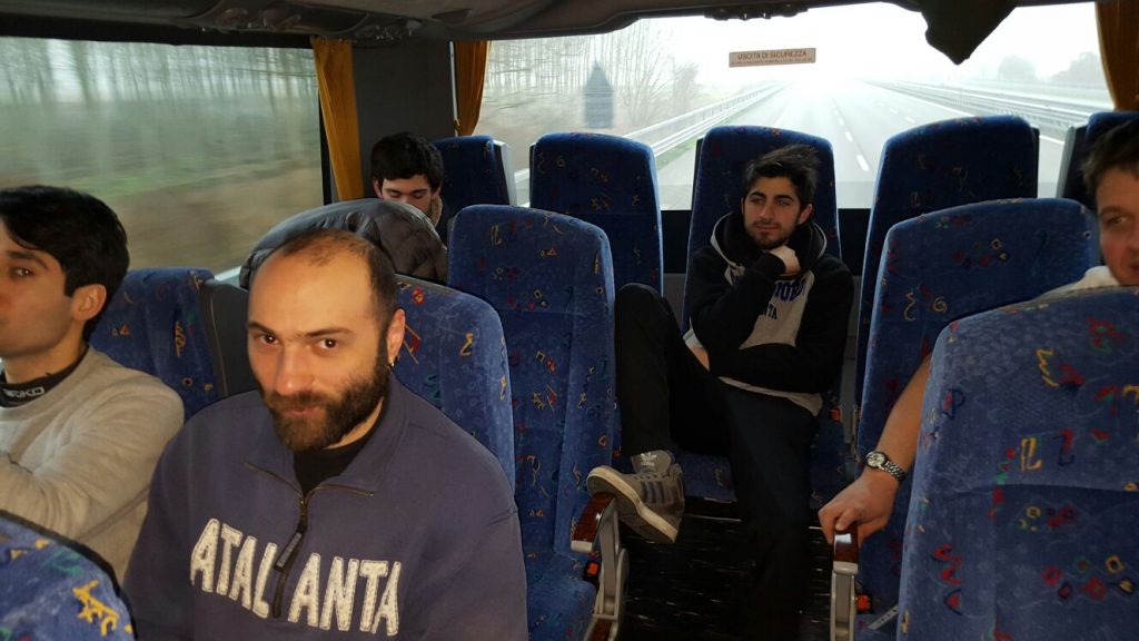 Tifosi atalantini a Marassi per Sampdoria-Atalanta