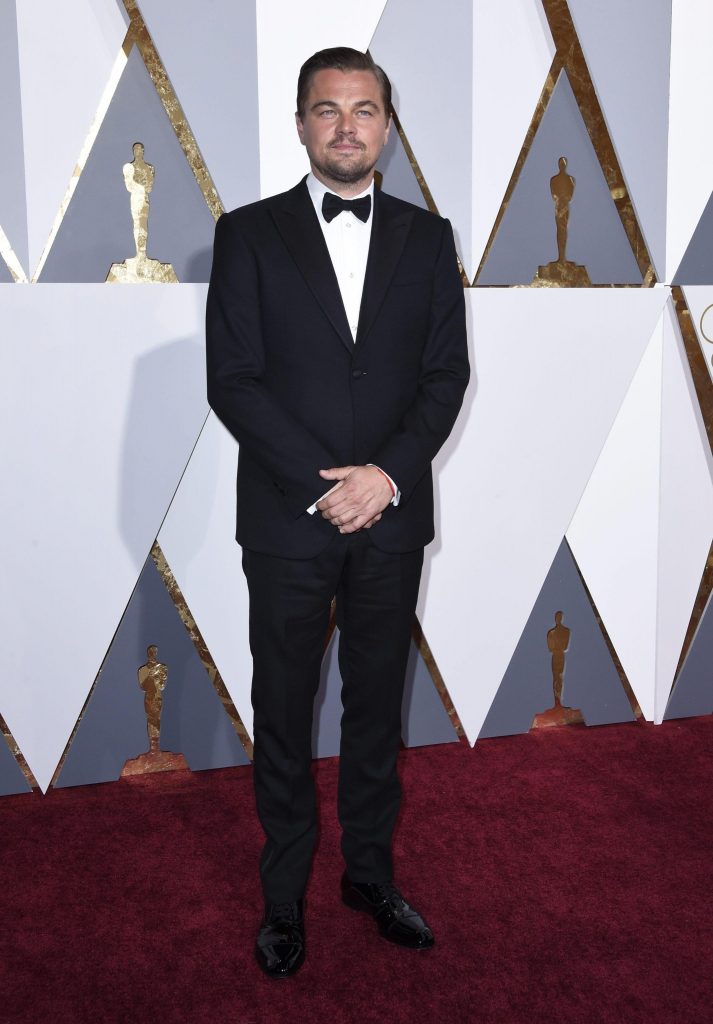 Leonardo Dicaprio in Giorgio Armani