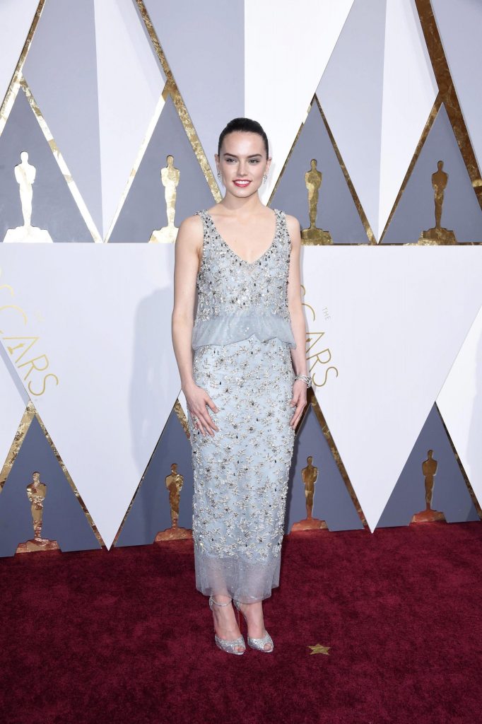 Daisy Ridley in Chanel Couture