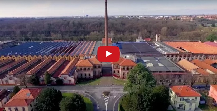 L’incanto di Crespi vista da un drone