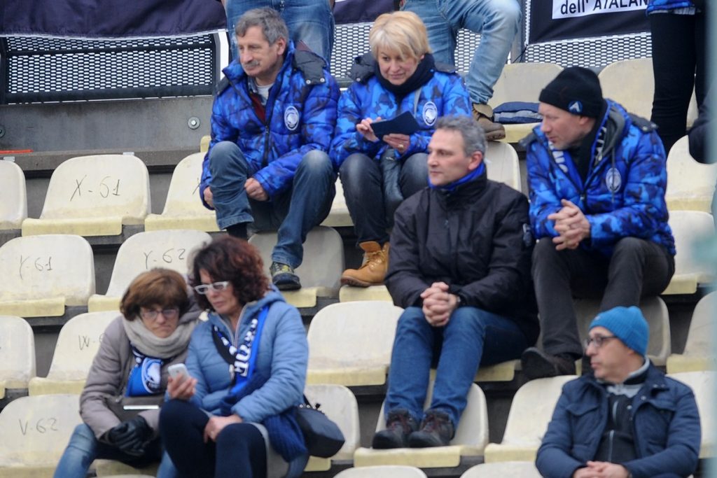 Carpi-Atalanta, tifosi atalantini a Modena