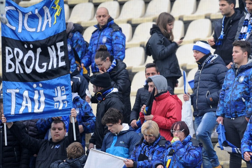Carpi-Atalanta, tifosi atalantini a Modena