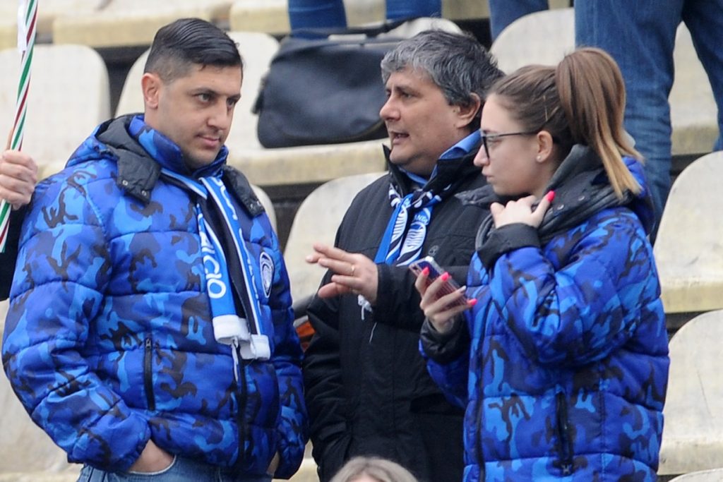 Carpi-Atalanta, tifosi atalantini a Modena