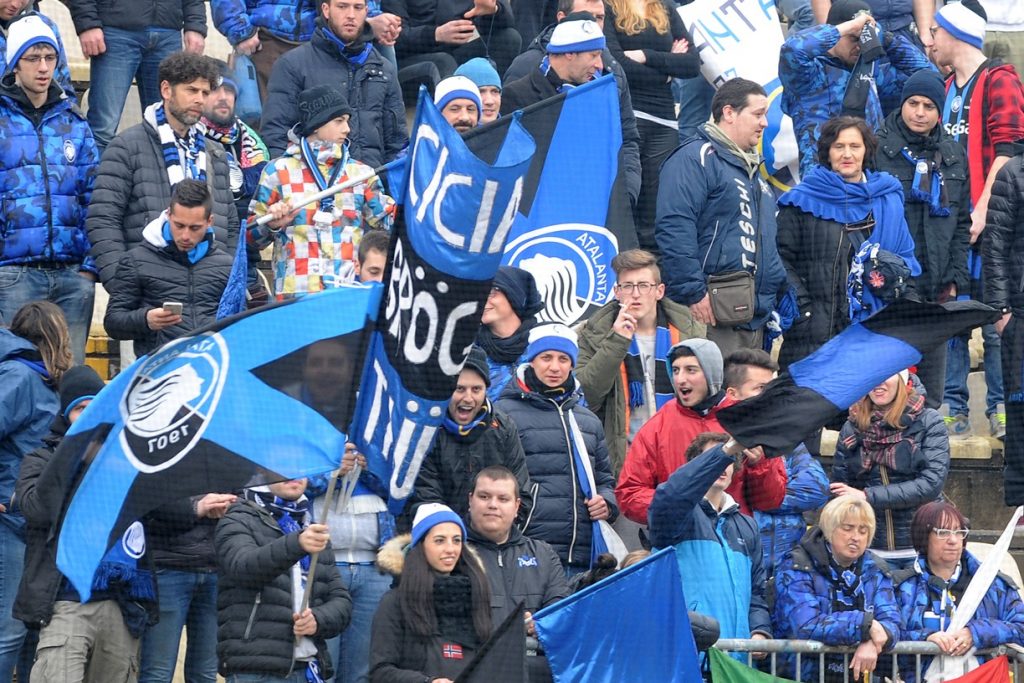 Carpi-Atalanta, tifosi atalantini a Modena
