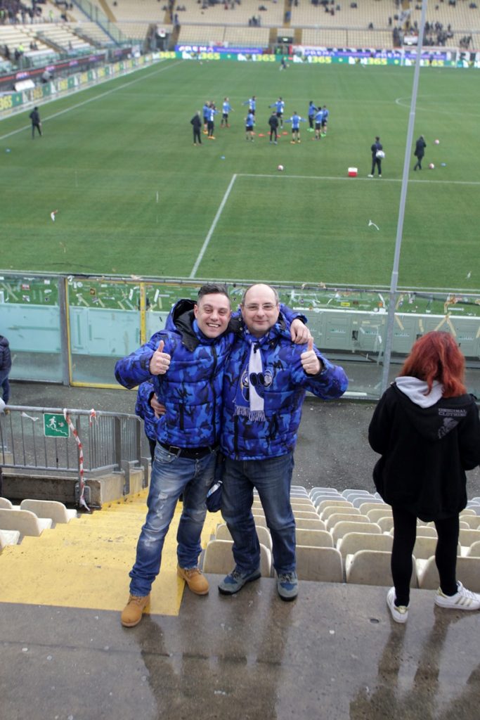 Carpi-Atalanta, tifosi atalantini a Modena