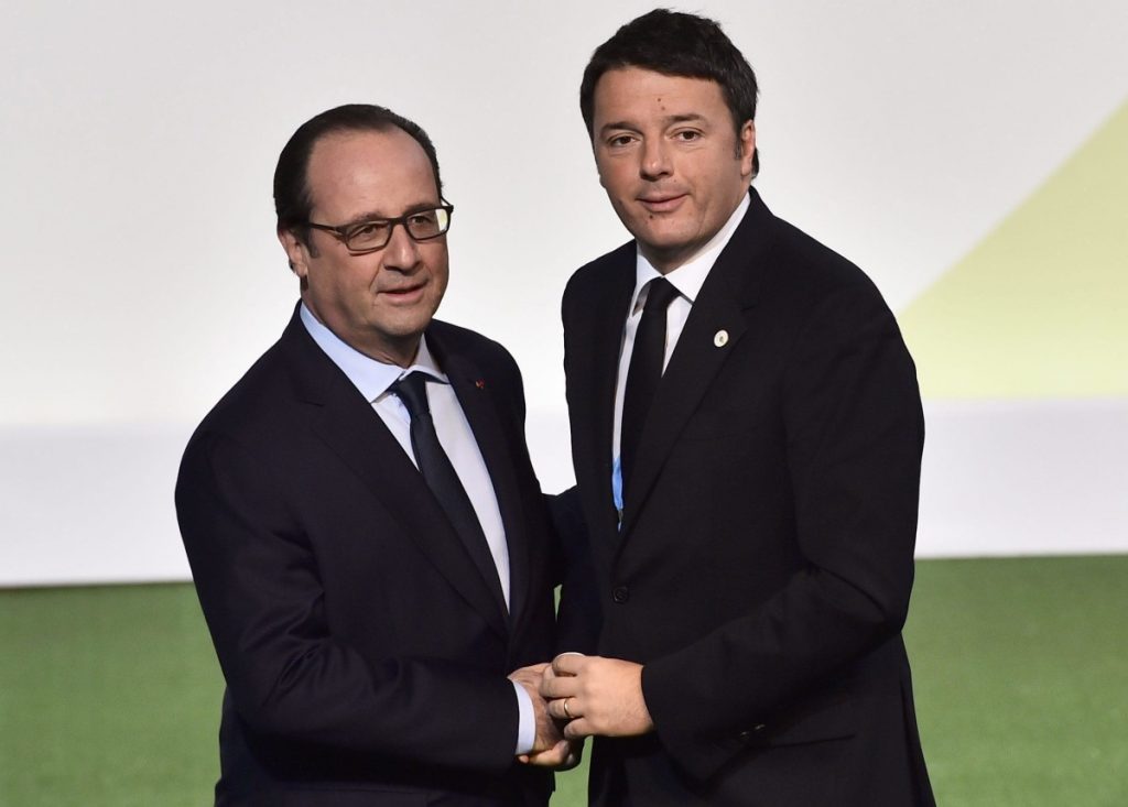 Ue: telefonata Renzi-Hollande, serve rilancio crescita
