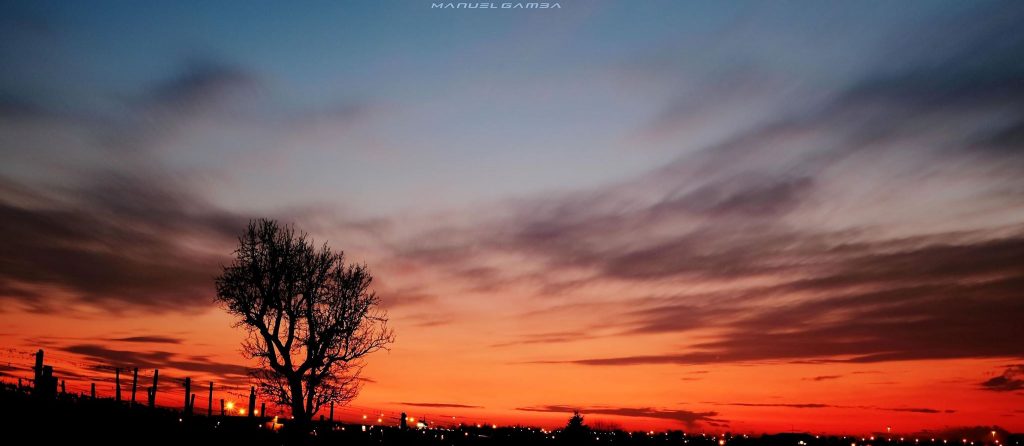 Tramonto a Brusaporto – Manuel Gamba