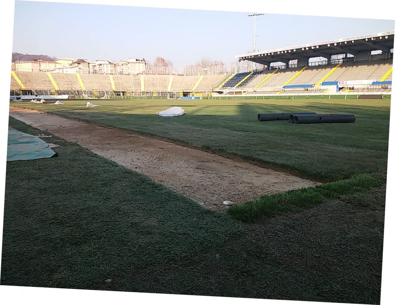 Come si rizolla un campo da calcio